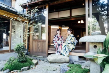 成人式や七五三などの撮影にぴったりな町家・IN KANAZAWA HOUSEさんで着物撮影会させていただきました。